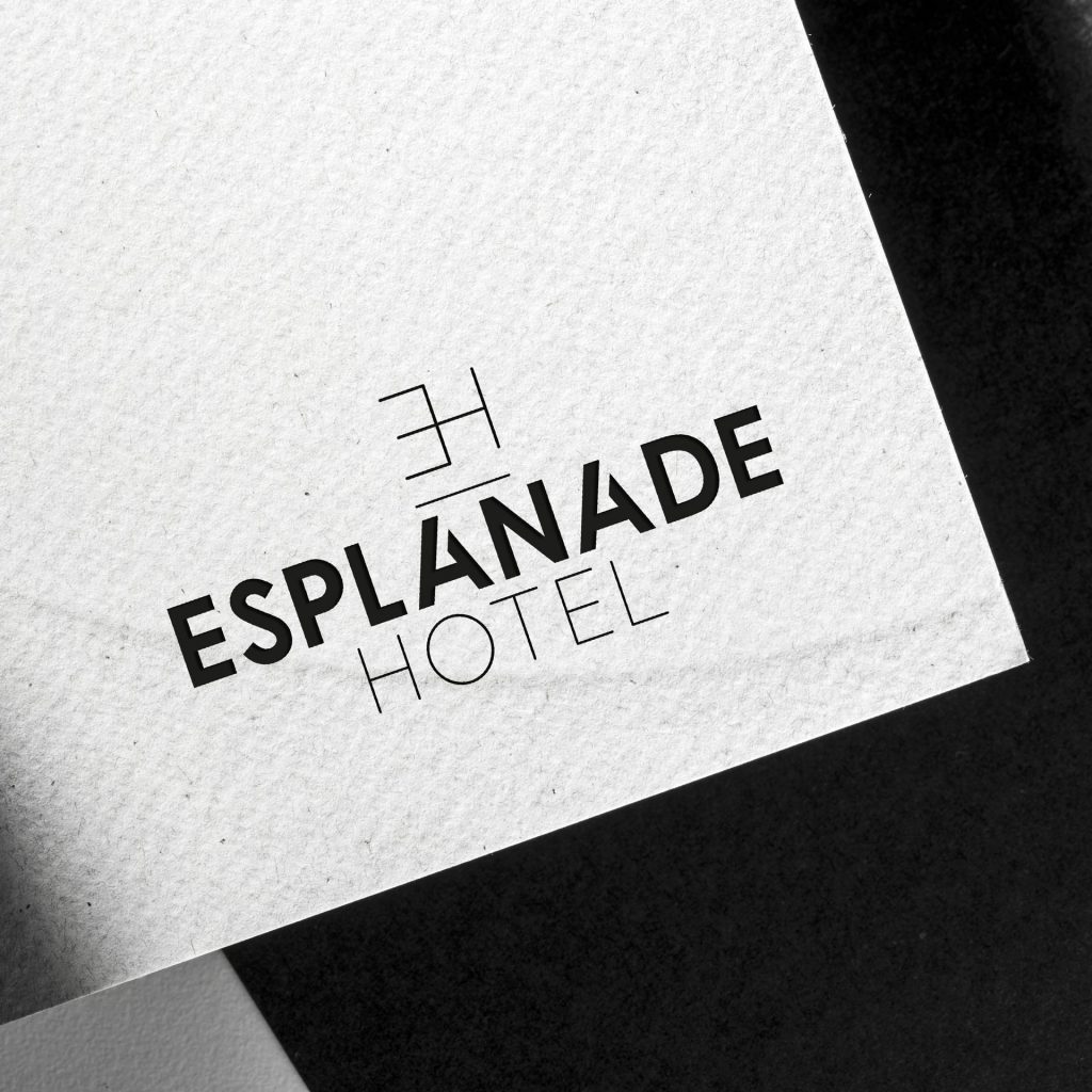 Création du logo Hôtel Esplanade