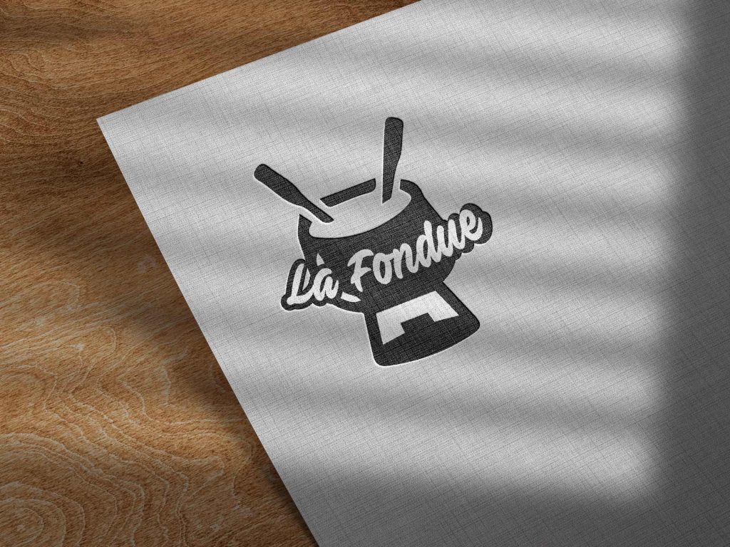 Création du logo La Fondue