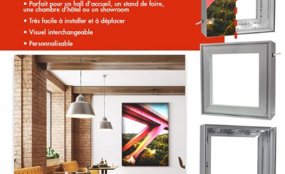 Cadre aluminum lumineux