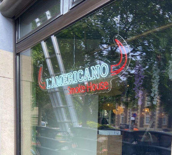 Enseigne L'Américano